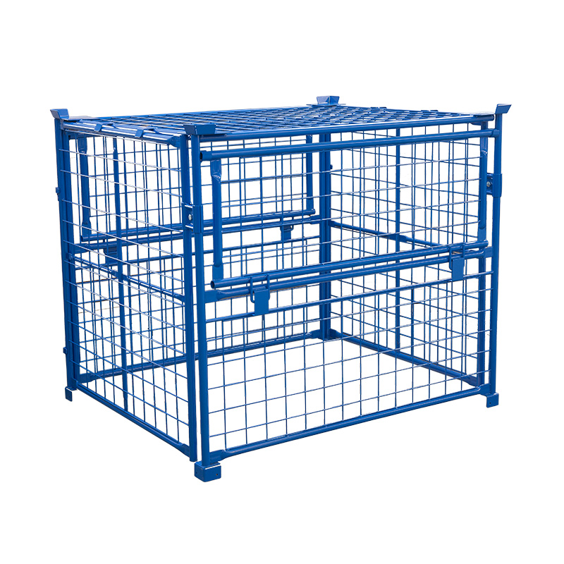 Warehouse Storage Wire Mesh Pallet Cage