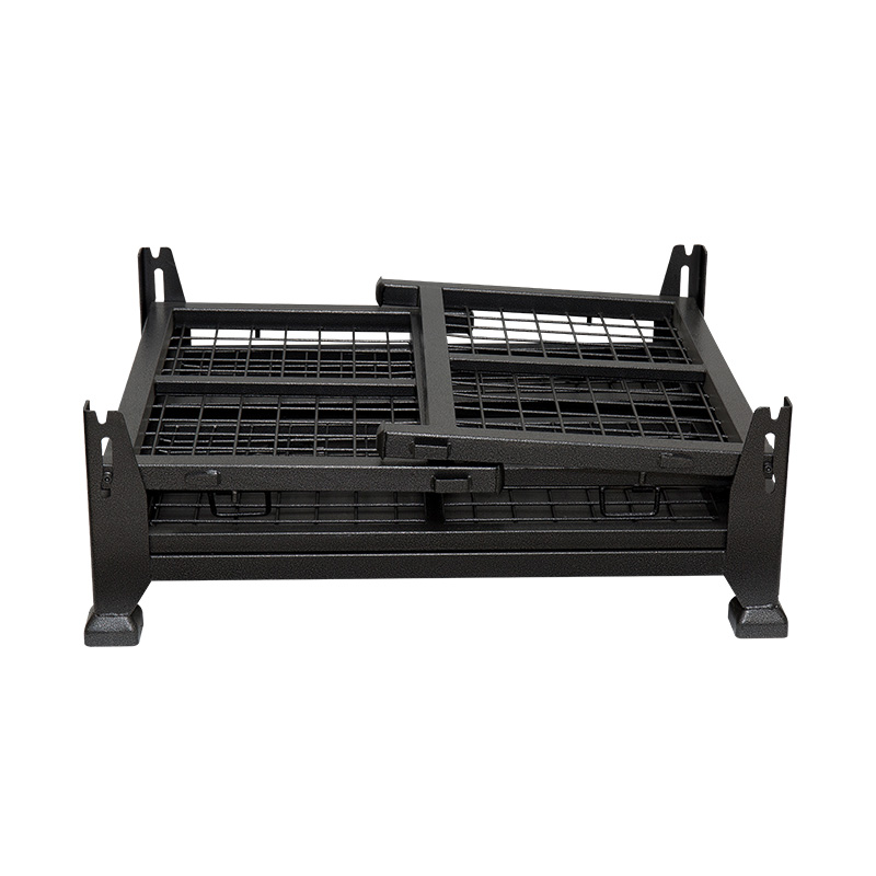 Foldable And Collapsible Pallet Cage