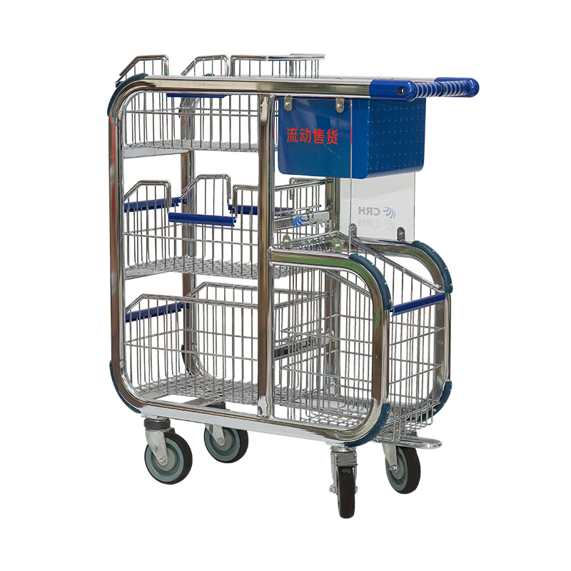 High Speed Railway Catering Trolley