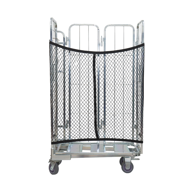 3 Sided Heavy Duty Roll Container With Net